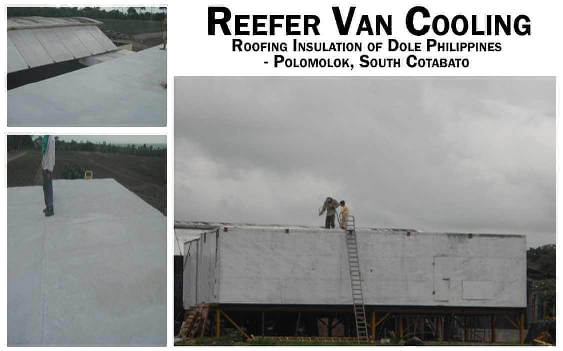 Dole Philippines Reefer Van Cooling Insulation
